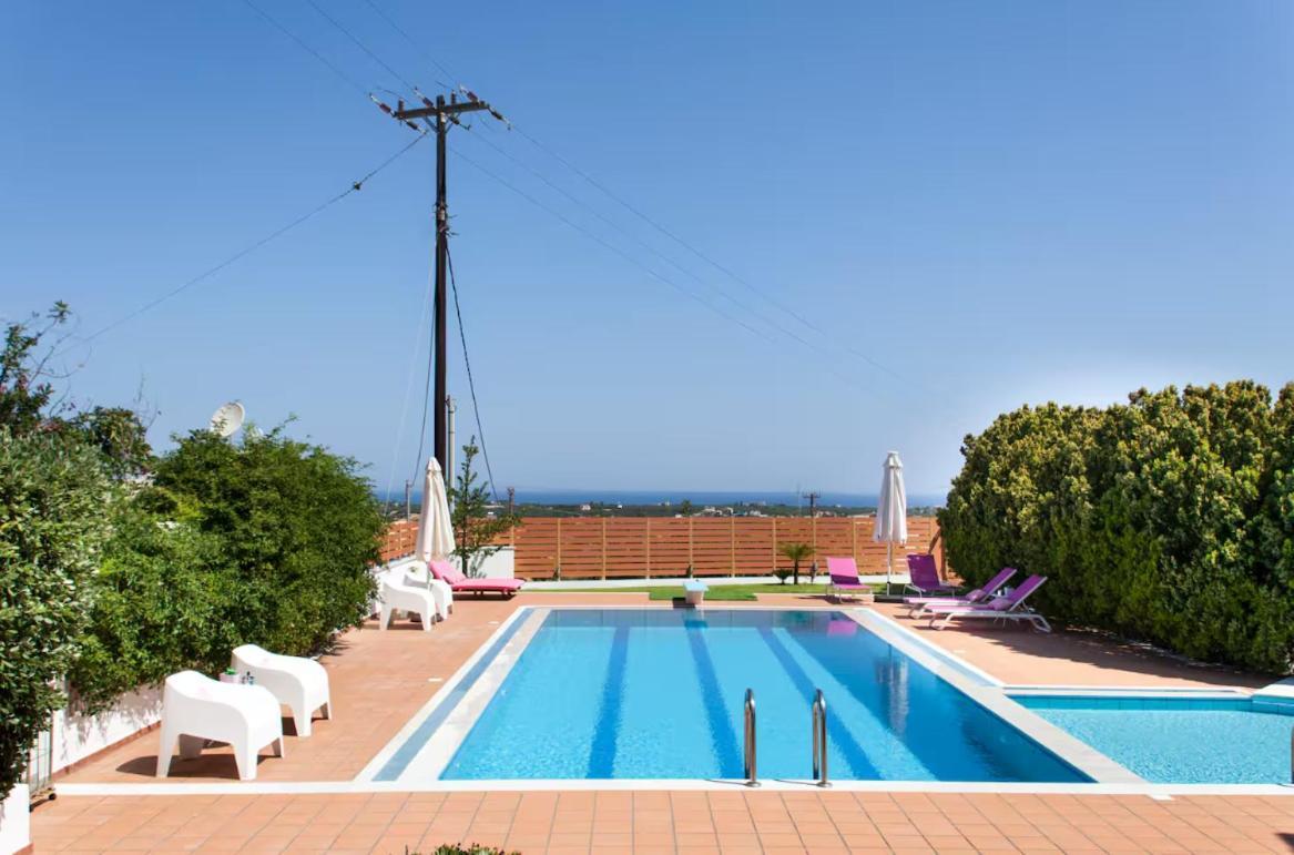 Artemis Luxury Villa - Hersonissos Private Pool Oasis Hersonissos (Crete) Exterior foto