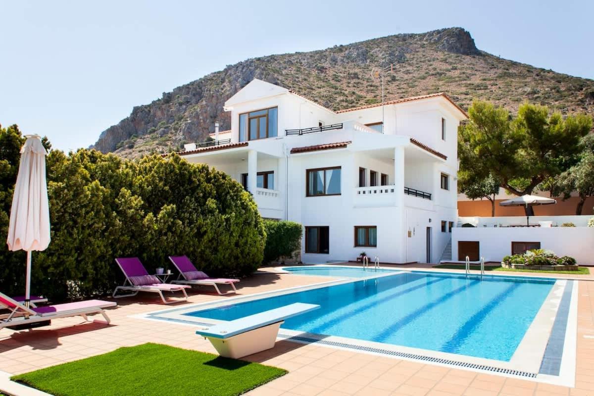 Artemis Luxury Villa - Hersonissos Private Pool Oasis Hersonissos (Crete) Exterior foto